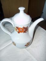 Kaffeekanne Kanne Kahla Porzellan DDR weiß mit Blumendekor Sachsen - Siebenlehn Vorschau
