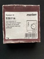 System M Zentralplatte Thermostat 536114 edelmatt anthrazit Rheinland-Pfalz - Erbach Vorschau