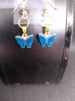 Schmuck Ohrringe Schmetterling blau Sachsen-Anhalt - Brachstedt Vorschau