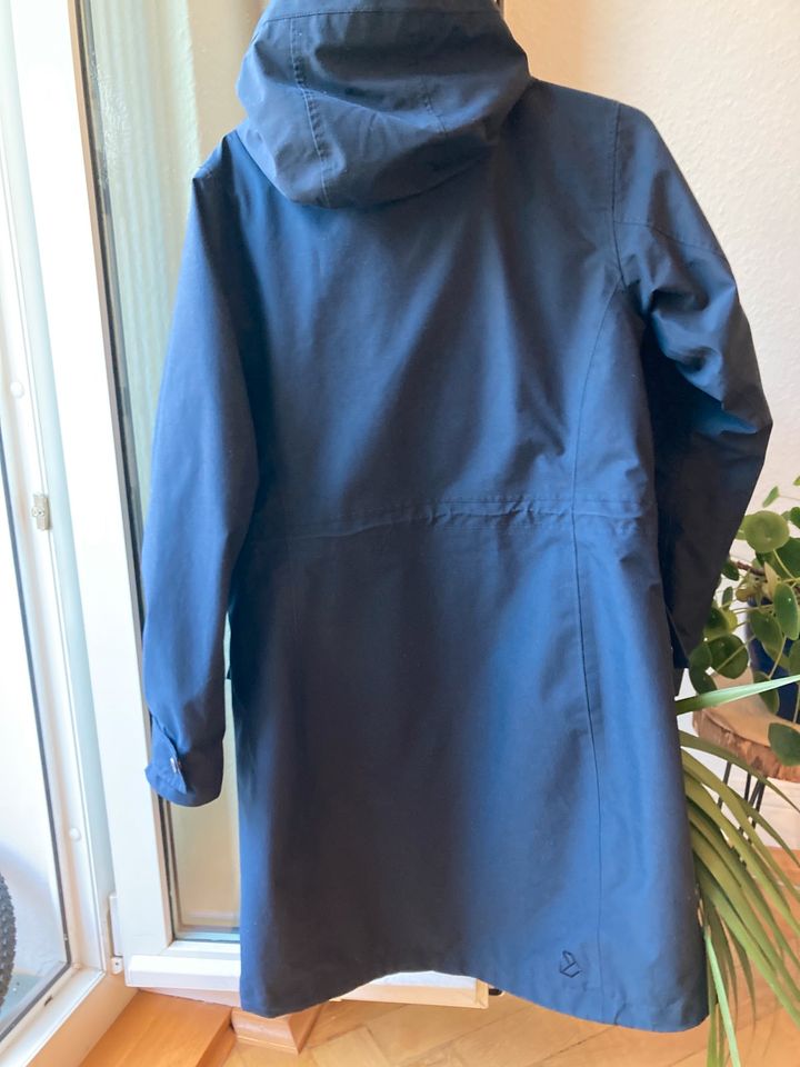 Didriksons Parka Regenjacke Elsie 36 dunkelblau in Berlin