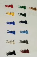Lego Flaggen/Fahnen 4495b rot,blau,gelb,gold,grau,schwarz usw. Nordrhein-Westfalen - Dormagen Vorschau