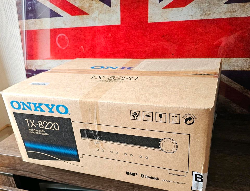 Onkyo TX-8220 Schwarz Stereo Receiver / Verstärker HIFI in Viersen