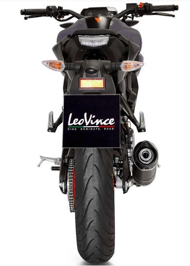 LeoVince Carbon Auspuff-Anlage,Yamaha MT125, YZF-R125(RE40), XSR in Neu Wulmstorf