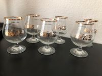 6 Coca Cola Retro Goldrand Cognac Schwenker Harburg - Hamburg Fischbek Vorschau