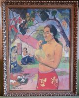 Paul Gauguin, Tahiti, Frau hält eine Frucht 1893, hochwertiger Ku Wandsbek - Hamburg Bergstedt Vorschau