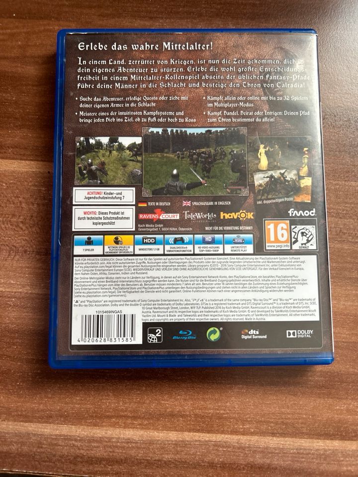 Mount & Blade Warband PS4 in Wangen im Allgäu