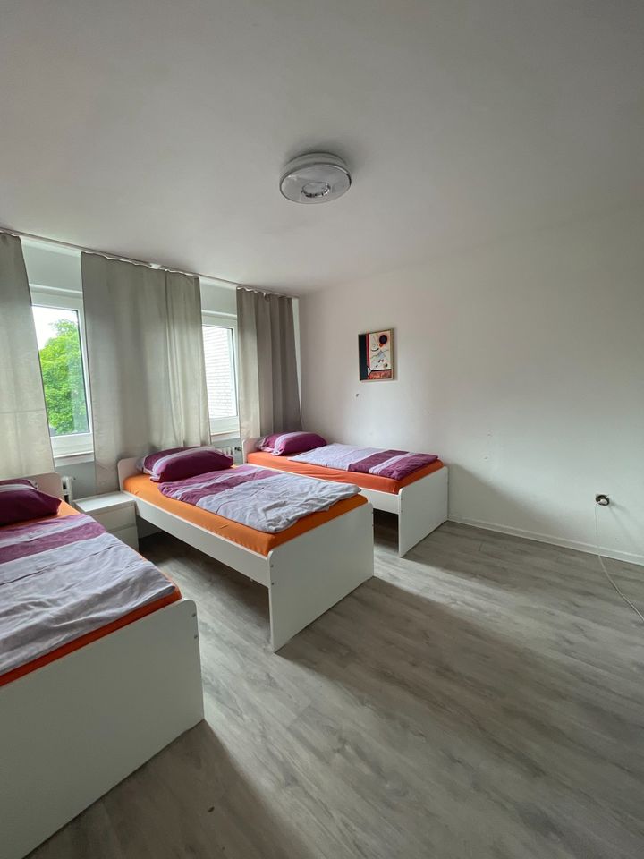 3-Zimmer-Monteurwohnung (bis 8 Personen) in Duisburg - Felde & Felde SLP GmbH - in Duisburg