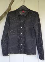 festliche Bluse Damen, Fa. Olsen, Gr. 38, schwarz weiß, neuwertig Bayern - Zorneding Vorschau