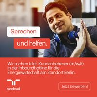 Kundenbetreuer (m/w/d) Energiewirtschaft in Berlin Berlin - Tempelhof Vorschau