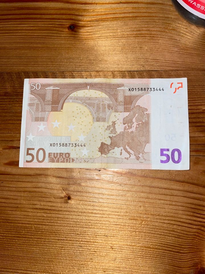50€ Schein, Jahr 2002 in Köln