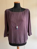 St. Emile Langarm Shirt Gr. L 40 dunkel lila Aubergine Nordrhein-Westfalen - Pulheim Vorschau