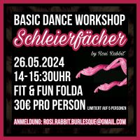 Workshop Schleierfächer Tanzworkshop Burlesque Hessen - Selters Vorschau