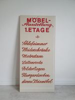 Cooles Vintage-Schild, Möbeldekoration Hamburg-Mitte - Hamburg Horn Vorschau