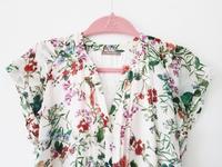 Orsay Kleid Gr. S / 34-36 Boho Vintage Blumen Rüschen Innenstadt - Köln Altstadt Vorschau