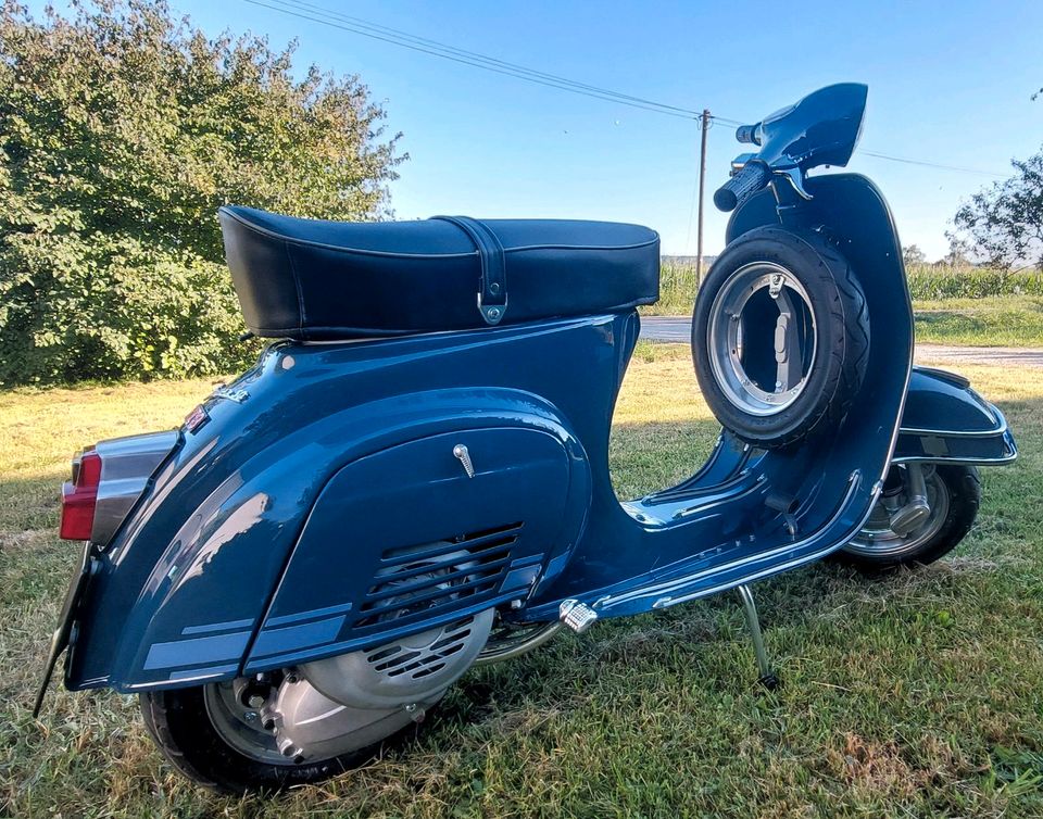 VESPA ET3 V50N 1963 Jeansblue komplett NEU restauriert in Pfaffenhofen a.d. Ilm