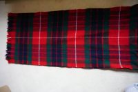 Clan Fraser Tartan Schal Schottland Wolle Wie Neu Sachsen - Zobes Vorschau