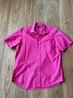 Hugo Boss kurzarm Hemd Herren Gr. 42 Fuchsia Sachsen - Neumark Vorschau