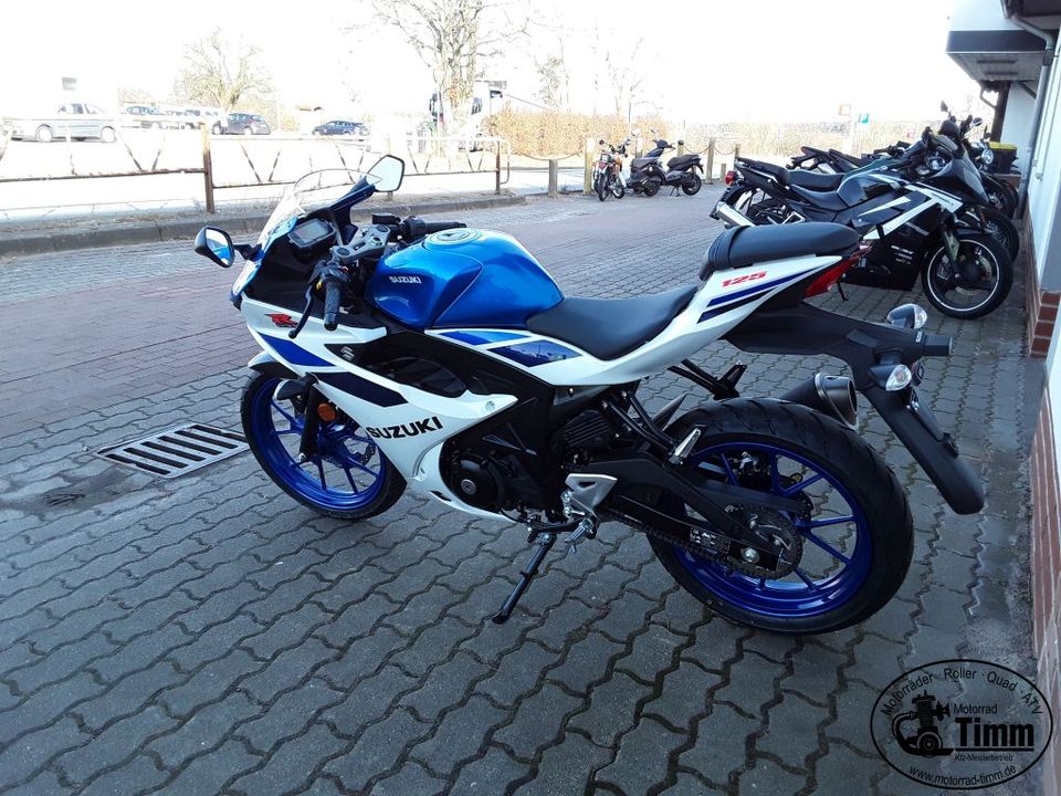 NEUFAHRZEUG Suzuki GSX-R 125 Modell 2024, ABS in Bad Doberan