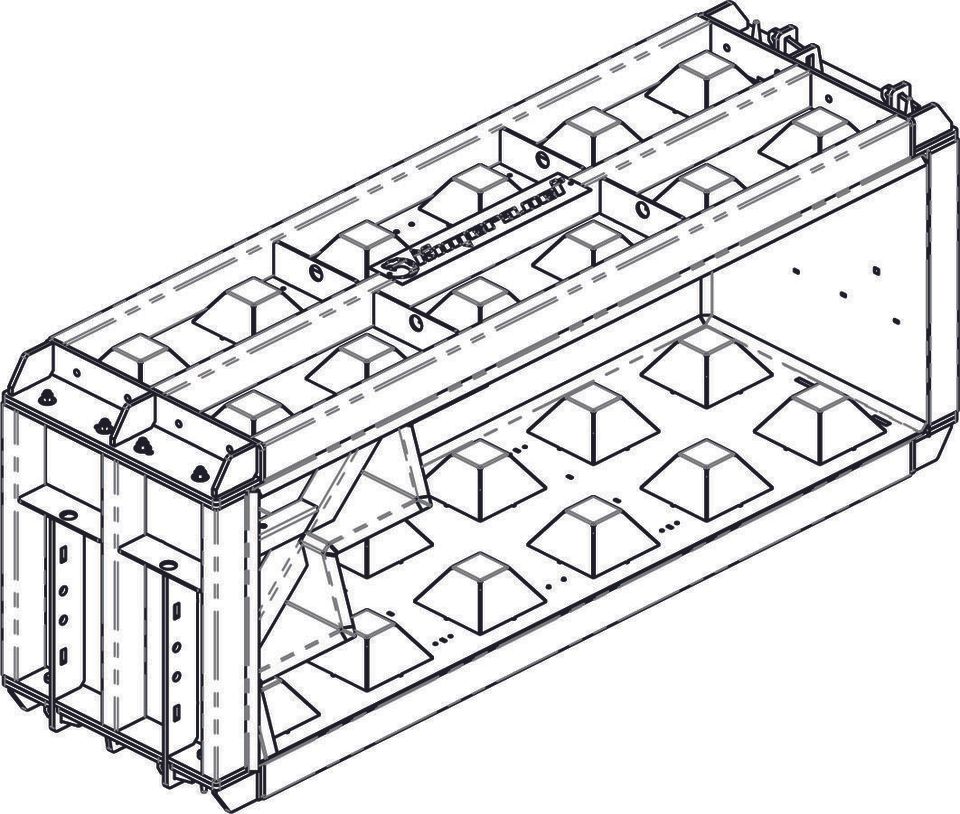 Kimera Legoform Beton L1866 | Betonblock 180 x 60 x 60 cm in Hanstedt