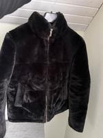Teddy Jacke weich Zara winterjacke schwarz Felljacke kuschlig Bayern - Marktredwitz Vorschau