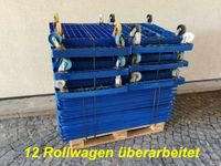 * 12 x ROLLBEHÄLTER ROLLWAGEN überholt  blau  1650mm 2-seitig Nordrhein-Westfalen - Moers Vorschau