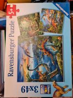 Puzzle Dinosaurier 3 in 1 Sachsen-Anhalt - Teutschenthal Vorschau