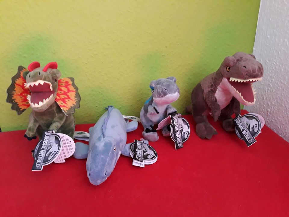 ❤ALLE Jurassic World Dinosaurier❤Plüschhelden❤ in Grasleben