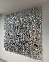 Pailettenwand Kosmetikstudio Silber Dekowand Nordrhein-Westfalen - Lüdenscheid Vorschau