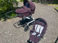 Kinderwagen Hartan Xperia GTX mit Babyschale+Sportsitz+Zubehör Baden-Württemberg - Calw Vorschau