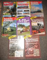 8 Hefte Eisenbahn Journal 1985/87/88/94/2001 Bayern - Altdorf bei Nürnberg Vorschau