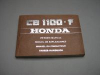 Handbuch Honda CB1100 F Betriebsanleitung Super Bol D´Or 1100F Saarland - St. Wendel Vorschau