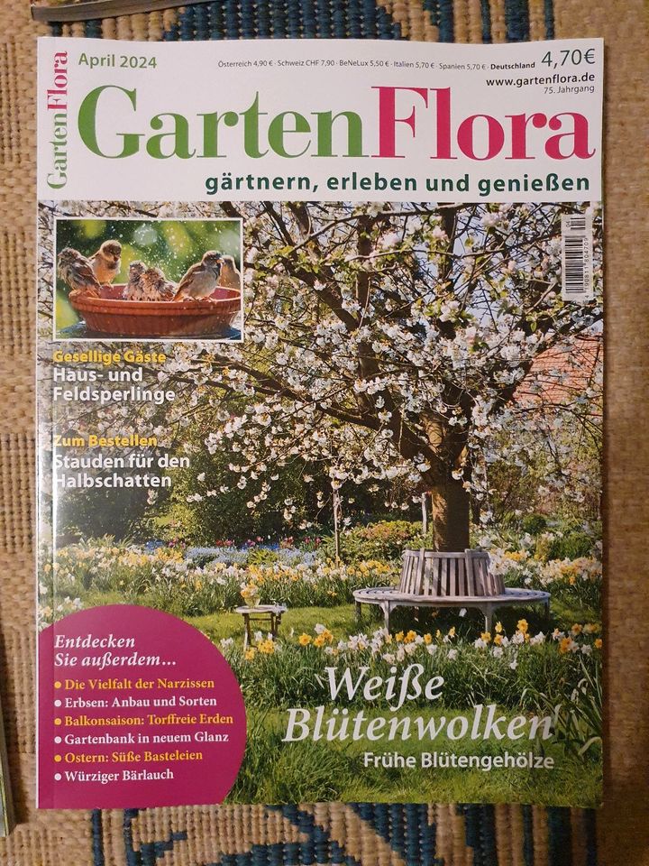 Zeitschriften Landlust Gartenflora aktuell März/April in Dresden