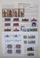 BRIEFMARKEN der DDR (GDR) 1987-1990 (Postfrisch**) komplett Bayern - Würzburg Vorschau