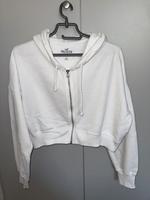 Hollister Strickjacke weiss kurz Bayern - Regensburg Vorschau