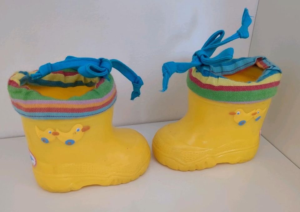 Baby born Gelbe Gummistiefel in Löf