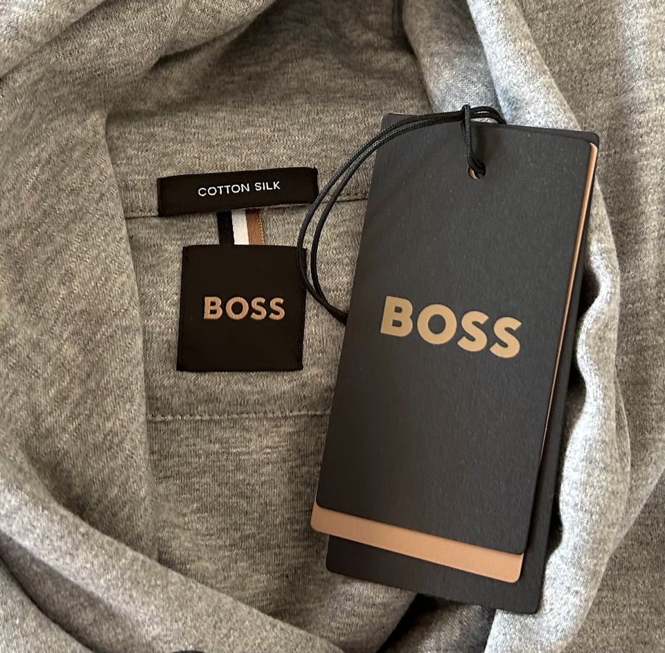 Boss Camel Label, Hoodie, M, Grau, Cotton/Silk, Neu, € 350,- in Ratingen