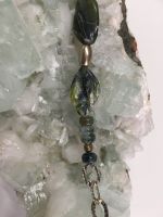 Edelstein Halskette Jade-Nephrit Aventurin Malachit Silber Kette Baden-Württemberg - Waldshut-Tiengen Vorschau