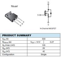 IRFP460A N-Channel Power MOSFET 500V 20A TO-247 Bayern - Eltmann Vorschau