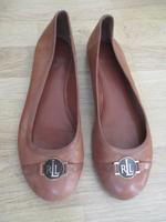 Ralph Lauren Ballerina für Damen Gr. 40 (US9 B) braun Leder Bayern - Ingolstadt Vorschau