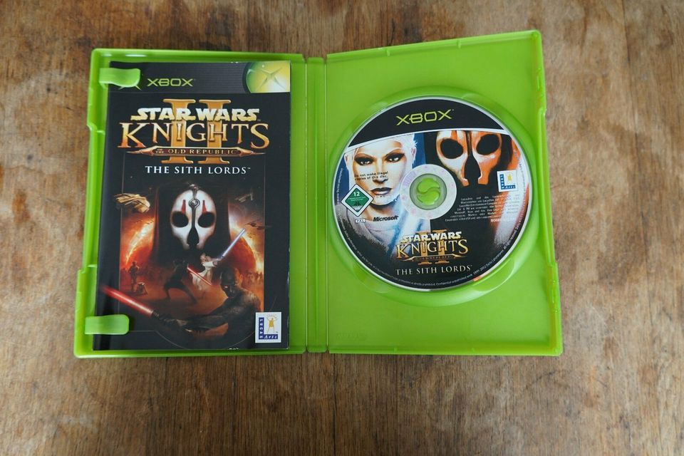 Xbox Spiel Star Wars Knights of the Old Republic 2 The Sith Lords in Aachen