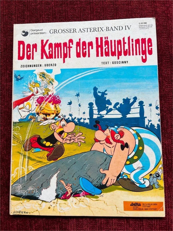 Asterix - Der Kampf der Häuptlinge Band IV, 1969 in Neuss