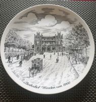 Wandteller vom Mindener Bahnhof ca 1900 Nordrhein-Westfalen - Porta Westfalica Vorschau