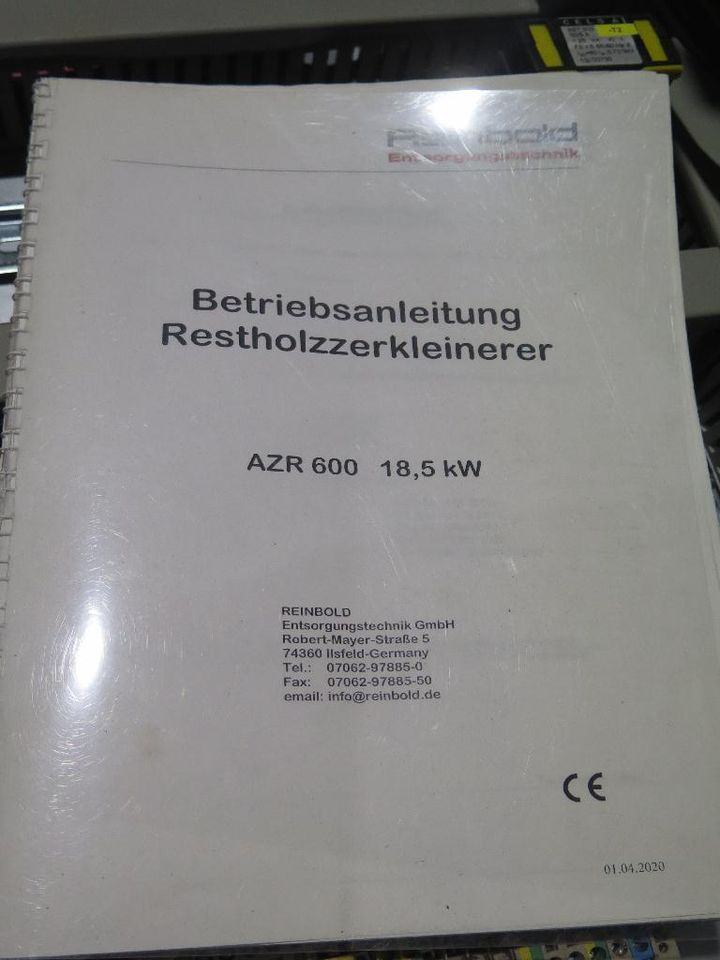 Zerhacker Reinbold AZR 600 Baujahr 2020 in Barntrup