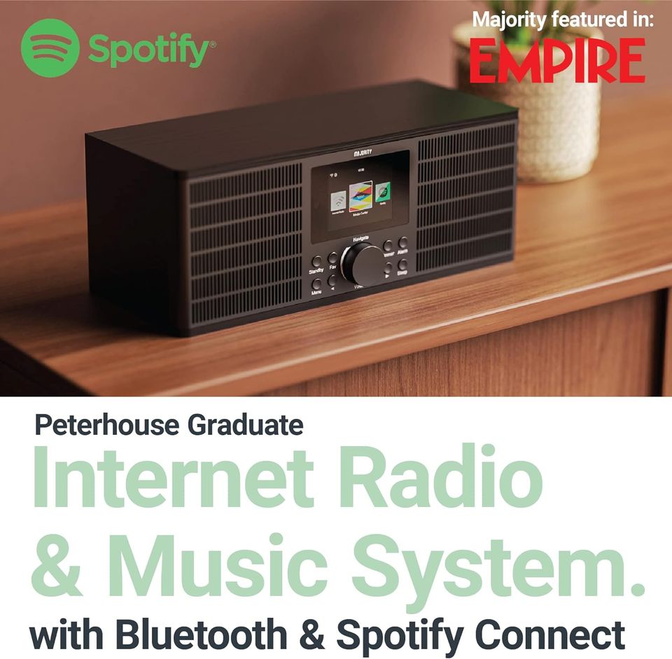 Majority Peterhouse Graduate, Internetradio WLAN mit BT #G in Berlin