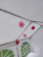 24 Pompons in rosa und weiß, Hochzeitsdeko Deko Hochzeit Niedersachsen - Horneburg Vorschau