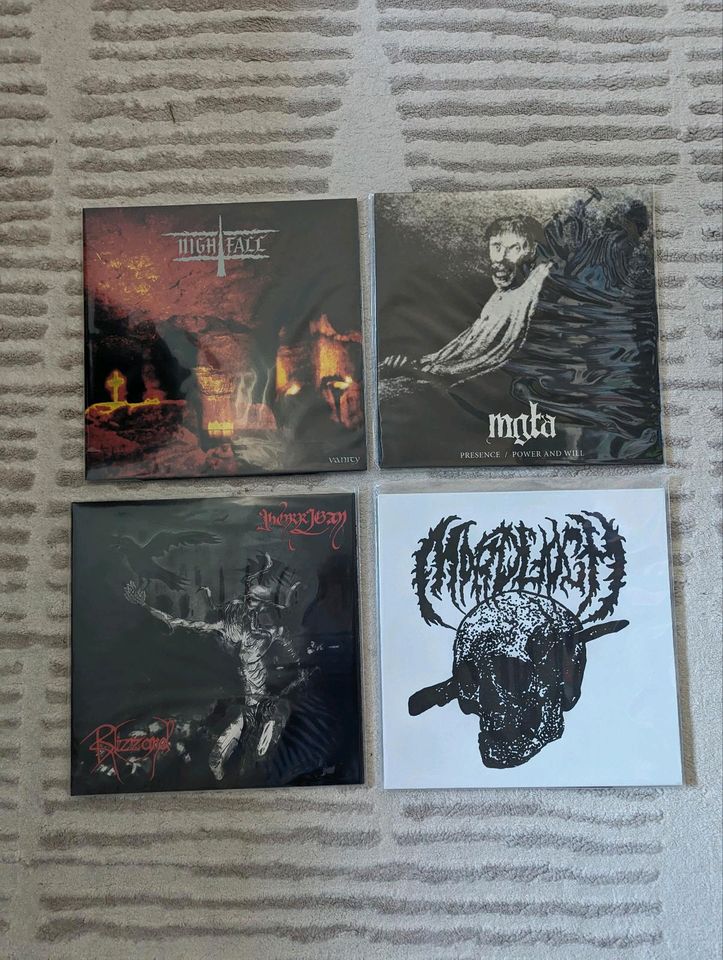 LP Vinyl Death Black Metal Sammlung Ara Napalm Lord Belial mgla in Quickborn