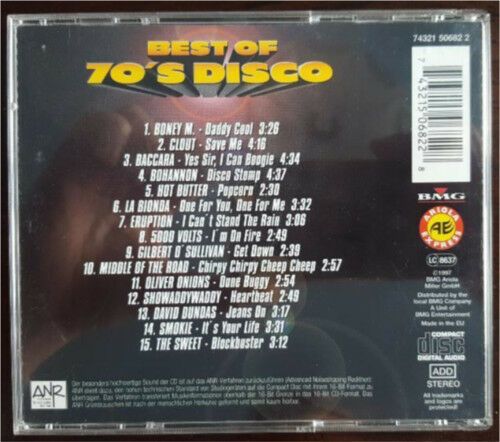 CD-Sampler - Best Of 70´s Disco (1997) in Weida