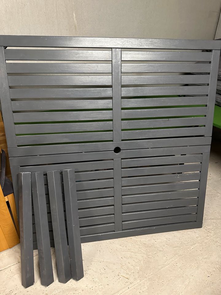 Ikea applarö  Gartentisch 140x140 Akazie grau in Holzgerlingen