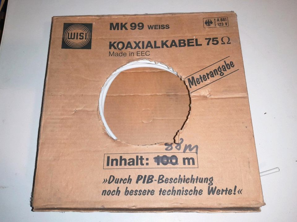 Koaxialkabel 75 - neu 50-80m in Berlin