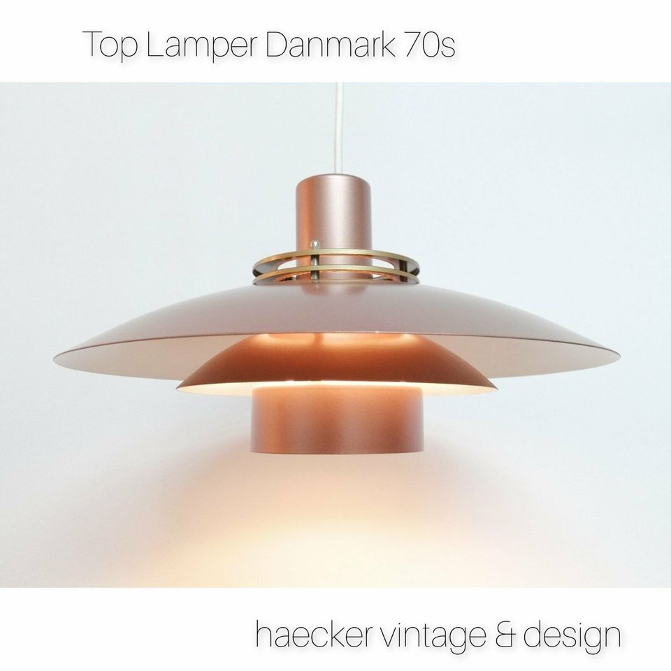 Lampe Dänemark - danish design 70er ära mid century poulsen 70er in Dresden